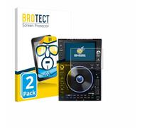 BROTECT Protector Pantalla para Denon DJ SC6000 Prime | 2 Unidades Transparente Protección Pantalla Made in Germany Película Claro Anti-Arañazos Case-Friendly