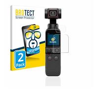 BROTECT Protector Pantalla para DJI Osmo Pocket 2 | (Pantalla + Lente) 2 Unidades Transparente Protección Pantalla Made in Germany Película Claro Anti-Arañazos Case-Friendly