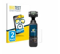 BROTECT Protector Pantalla para DJI Osmo Pocket 3 | 2 Unidades Transparente Protección Pantalla Made in Germany Película Claro Anti-Arañazos Case-Friendly