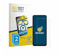 BROTECT Protector Pantalla para Doogee Note 57 Lite | 2 Unidades Transparente Protección Pantalla Made in Germany Película Claro Anti-Arañazos Case-Friendly