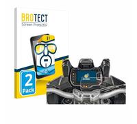 BROTECT Protector Pantalla para Ducati Multistrada 1200 2015+ Pantalla del velocímetro Protector Transparente (2 Unidades) Anti-Huellas