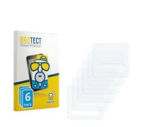BROTECT Protector Pantalla para Ecovacs Goat O600 RTK | 6 Unidades Mate Protección Pantalla Made in Germany Película Anti-Reflejos Anti-Huellas
