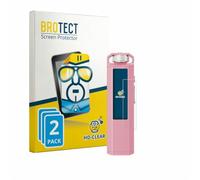 BROTECT Protector Pantalla para FiiO SnowSky Echo Nano | 2 Unidades Transparente Protección Pantalla Made in Germany Película Claro Anti-Arañazos Case-Friendly