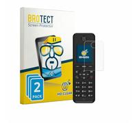 BROTECT Protector Pantalla para Fritz!Fon M3 Protector Transparente (2 Unidades) Anti-Huellas