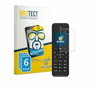 BROTECT Protector Pantalla para Fritz!Fon M3 Protector Transparente (6 Unidades) Anti-Huellas