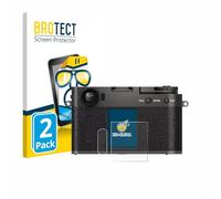BROTECT Protector Pantalla para Fujifilm X-HF1 Protector Transparente (2 Unidades) Anti-Huellas