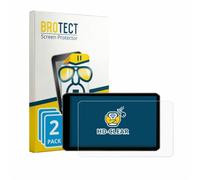BROTECT Protector Pantalla para Garmin dezl LGV720 Protector Transparente (2 Unidades) Anti-Huellas