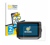 BROTECT Protector Pantalla para Garmin ECHOMAP Ultra 102sv Protector Transparente (2 Unidades) Anti-Huellas