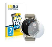 BROTECT Protector Pantalla para Garmin Fenix 5S (42 mm) | 2 Unidades Transparente Protección Pantalla Made in Germany Película Claro Anti-Arañazos Case-Friendly