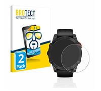 BROTECT Protector Pantalla para Garmin Fenix 7 Pro Solar (47 mm) Protector Transparente (2 Unidades) Anti-Huellas