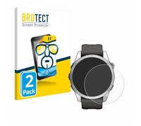 BROTECT Protector Pantalla para Garmin Fenix 7S Pro Solar (42 mm) Protector Transparente (2 Unidades) Anti-Huellas