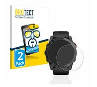 BROTECT Protector Pantalla para Garmin Fenix 7X Pro Solar | (51 mm) 2 Unidades Transparente Protección Pantalla Made in Germany Película Claro Anti-Arañazos Case-Friendly