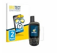 BROTECT Protector Pantalla para Garmin GPSMAP 65 Protector Transparente (2 Unidades) Anti-Huellas