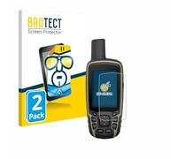 BROTECT Protector Pantalla para Garmin GPSMAP 65s Protector Transparente (2 Unidades) Anti-Huellas