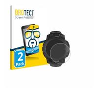 BROTECT Protector Pantalla para Garmin Instinct 3 Solar Tactical Edition (45 mm) Protector Transparente (2 Unidades) Anti-Huellas