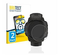 BROTECT Protector Pantalla para Garmin Instinct/Instinct Tactical Edition Protector Transparente (2 Unidades) Anti-Huellas