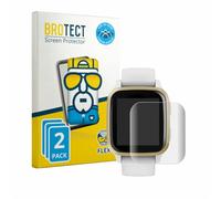 BROTECT Protector Pantalla para Garmin Venu Sq | 2 Unidades Transparente Protección Pantalla Made in Germany 3D Curvo Claro Película Completa