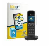 BROTECT Protector Pantalla para Gigaset CL390 Protector Transparente (6 Unidades) Anti-Huellas