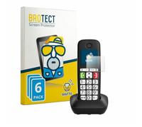 BROTECT Protector Pantalla para Gigaset DL780 Plus | 6 Unidades Mate Protección Pantalla Made in Germany Película Anti-Reflejos Anti-Huellas