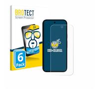 BROTECT Protector Pantalla para Google Pixel 10a (case-friendly) Protector Transparente (6 Unidades) Anti-Huellas