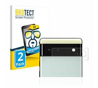 BROTECT Protector Pantalla para Google Pixel 6 (SÓLO Cámara) Protector Transparente (2 Unidades) Anti-Huellas