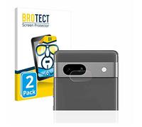 BROTECT Protector Pantalla para Google Pixel 7a (SÓLO Cámara) Protector Transparente (2 Unidades) Anti-Huellas