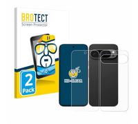BROTECT Protector Pantalla para Google Pixel 9 Pro XL (Frontal+Trasero) Protector Transparente (2 Unidades) Anti-Huellas