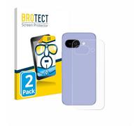 BROTECT Protector Pantalla para Google Pixel 9a | (Trasero) 2 Unidades Transparente Protección Pantalla Made in Germany Película Claro Anti-Arañazos Case-Friendly