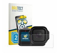 BROTECT Protector Pantalla para GoPro Mission 1 Protector Transparente (2 Unidades) Anti-Huellas