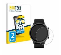 BROTECT Protector Pantalla para Hama Fit Watch 6910 Protector Transparente (2 Unidades) Anti-Huellas