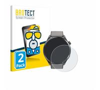 BROTECT Protector Pantalla para Hama Smartwatch 9000 | 2 Unidades Mate Protección Pantalla Made in Germany Película Anti-Reflejos Anti-Huellas
