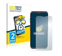 BROTECT Protector Pantalla para Honeywell ScanPal EDA52 | 2 Unidades Transparente Protección Pantalla Made in Germany Película Claro Anti-Arañazos Case-Friendly