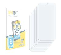 BROTECT Protector Pantalla para Honor Magic 8 Pro Lite Protector Transparente (6 Unidades) Anti-Huellas