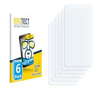 BROTECT Protector Pantalla para Honor Play 10A Protector Transparente (6 Unidades) Anti-Huellas