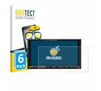 BROTECT Protector Pantalla para Kenwood DNX9190DABS Protector Transparente (6 Unidades) Anti-Huellas