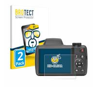 BROTECT Protector Pantalla para Kodak Pixpro AZ528 Protector Transparente (2 Unidades) Anti-Huellas