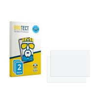 BROTECT Protector Pantalla para Leica Q3 43 Formular 1 Edition | 2 Unidades Transparente Protección Pantalla Made in Germany 3D Curvo Claro Película Completa