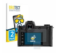 BROTECT Protector Pantalla para Leica SL2-S | 2 Unidades Mate Protección Pantalla Made in Germany Película Anti-Reflejos Anti-Huellas