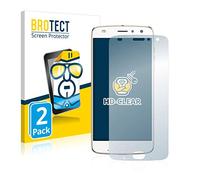 BROTECT Protector Pantalla para Lenovo Moto Z2 Play Protector Transparente (2 Unidades) Anti-Huellas
