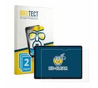BROTECT Protector Pantalla para Lenovo Yoga Tab Gen 2 | 2 Unidades Transparente Protección Pantalla Made in Germany Película Claro Anti-Arañazos Case-Friendly