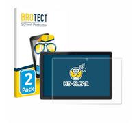 BROTECT Protector Pantalla para Lisciani Mio Tab 10" Protector Transparente (2 Unidades) Anti-Huellas