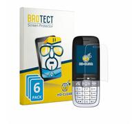 BROTECT Protector Pantalla para Mitel OpenScape DECT Phone SL7 | 6 Unidades Transparente Protección Pantalla Made in Germany Película Claro Anti-Arañazos Case-Friendly