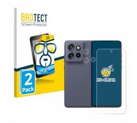 BROTECT Protector Pantalla para Motorola Edge 60 Neo (Frontal+Cámara) Protector Transparente (2 Unidades) Anti-Huellas