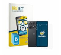 BROTECT Protector Pantalla para Motorola Edge 70 Max | (Frontal+Cámara) 6 Unidades Transparente Protección Pantalla Made in Germany Película Claro Anti-Arañazos Case-Friendly