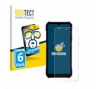 BROTECT Protector Pantalla para myPhone Hammer Construction 2 Thermal 5G Protector Transparente (6 Unidades) Anti-Huellas