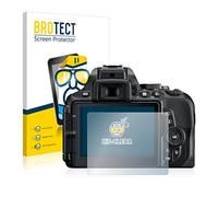 BROTECT Protector Pantalla para Nikon D5600 Protector Transparente (2 Unidades) Anti-Huellas