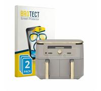 BROTECT Protector Pantalla para Ninja Max 6-in-1 AirFryer DZ400EU Protector Transparente (2 Unidades) Anti-Huellas