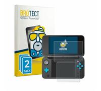 BROTECT Protector Pantalla para Nintendo 2DS XL | 2 Unidades Mate Protección Pantalla Made in Germany Película Anti-Reflejos Anti-Huellas