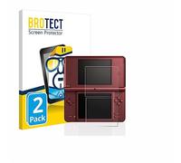 BROTECT Protector Pantalla para Nintendo DSi XL | 2 Unidades Transparente Protección Pantalla Made in Germany Película Claro Anti-Arañazos Case-Friendly