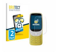 BROTECT Protector Pantalla para Nokia 3210 Protector Transparente (2 Unidades) Anti-Huellas
